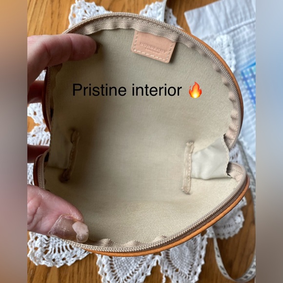 BURBERRY Blue NOVA CHECK POUCH💙Excellent Condition🔥Made in Italy🇮🇹 7”x 5”!🔥 - Picture 9 of 11